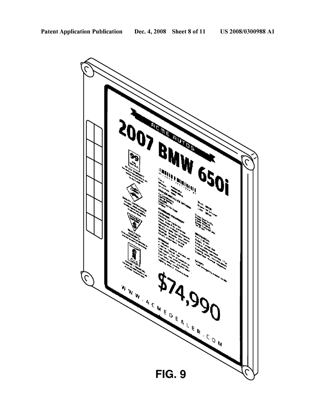 WIRELESS ELECTRONIC VEHICLE WINDOW DISPLAY SYSTEM - diagram, schematic, and image 09