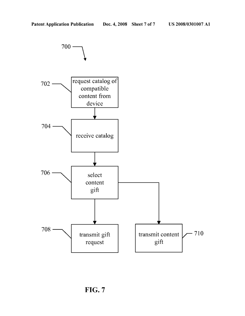 METHODS AND APPARATUS FOR GIFTING OVER A DATA NETWORK - diagram, schematic, and image 08