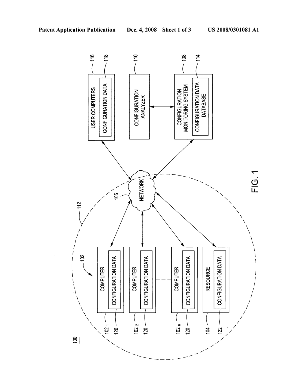Method and apparatus for generating configuration rules for computing entities within a computing environment using association rule mining - diagram, schematic, and image 02