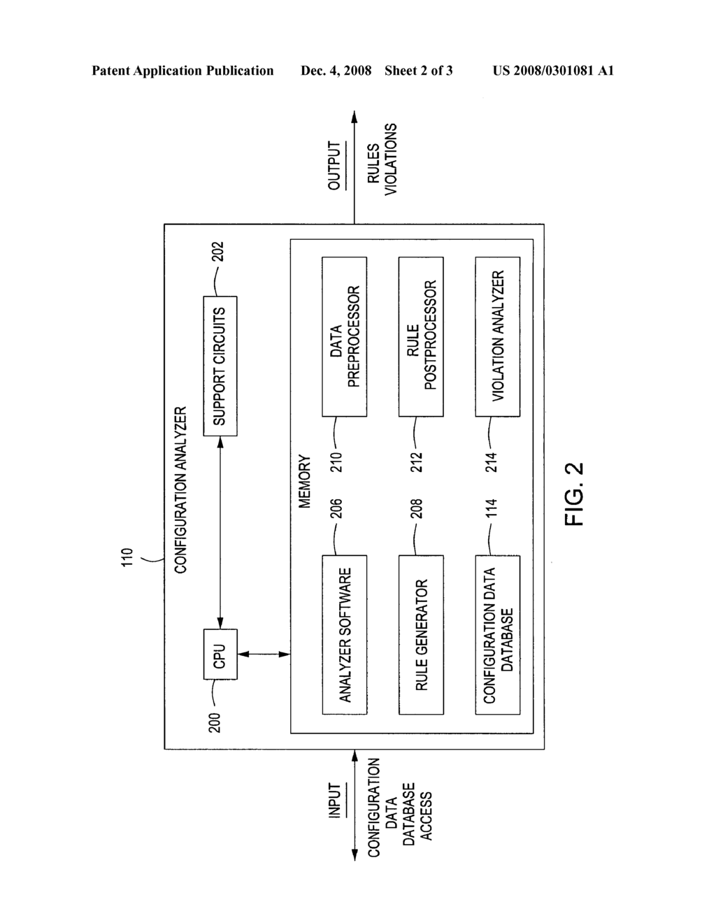 Method and apparatus for generating configuration rules for computing entities within a computing environment using association rule mining - diagram, schematic, and image 03