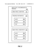 ENHANCED MEDIA ITEM PLAYLIST COMPRISING PRESENCE INFORMATION diagram and image