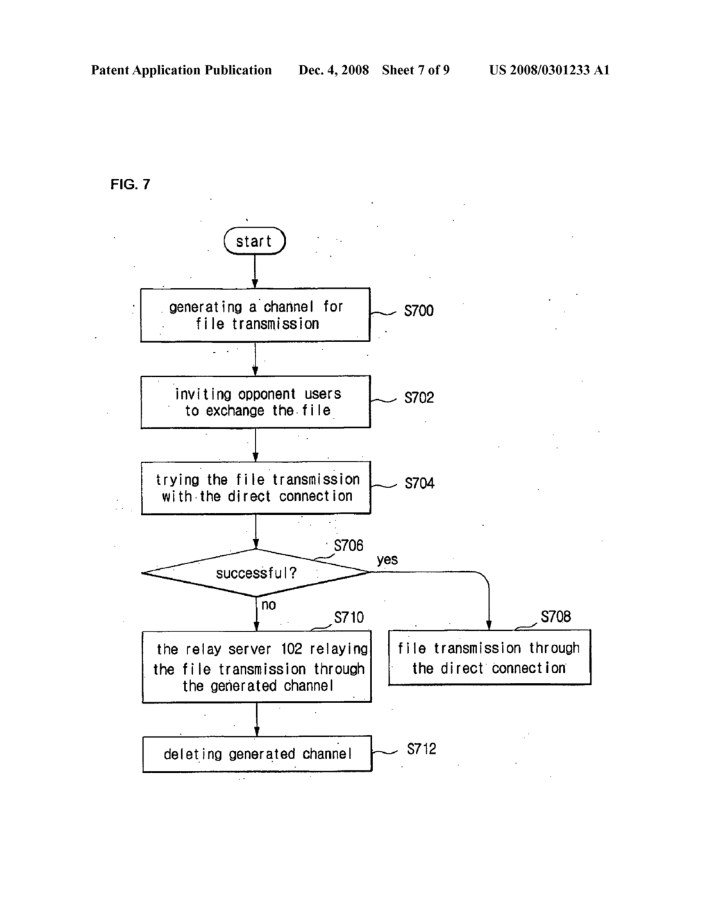 P2P FILE TRANSMISSION SYSTEM AND METHOD - diagram, schematic, and image 08