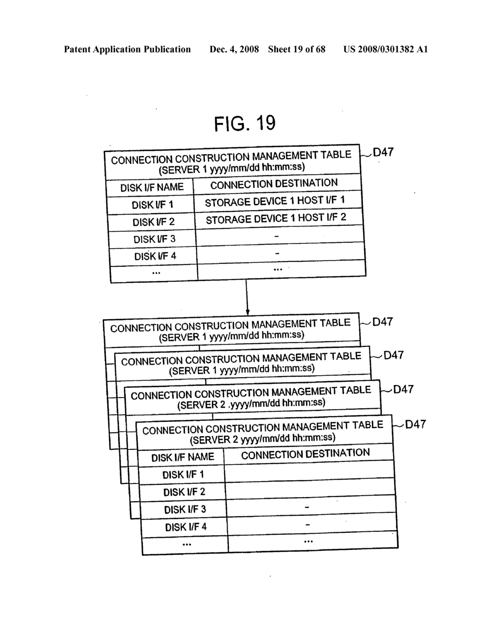 Storage system construction managing device and construction management method - diagram, schematic, and image 20