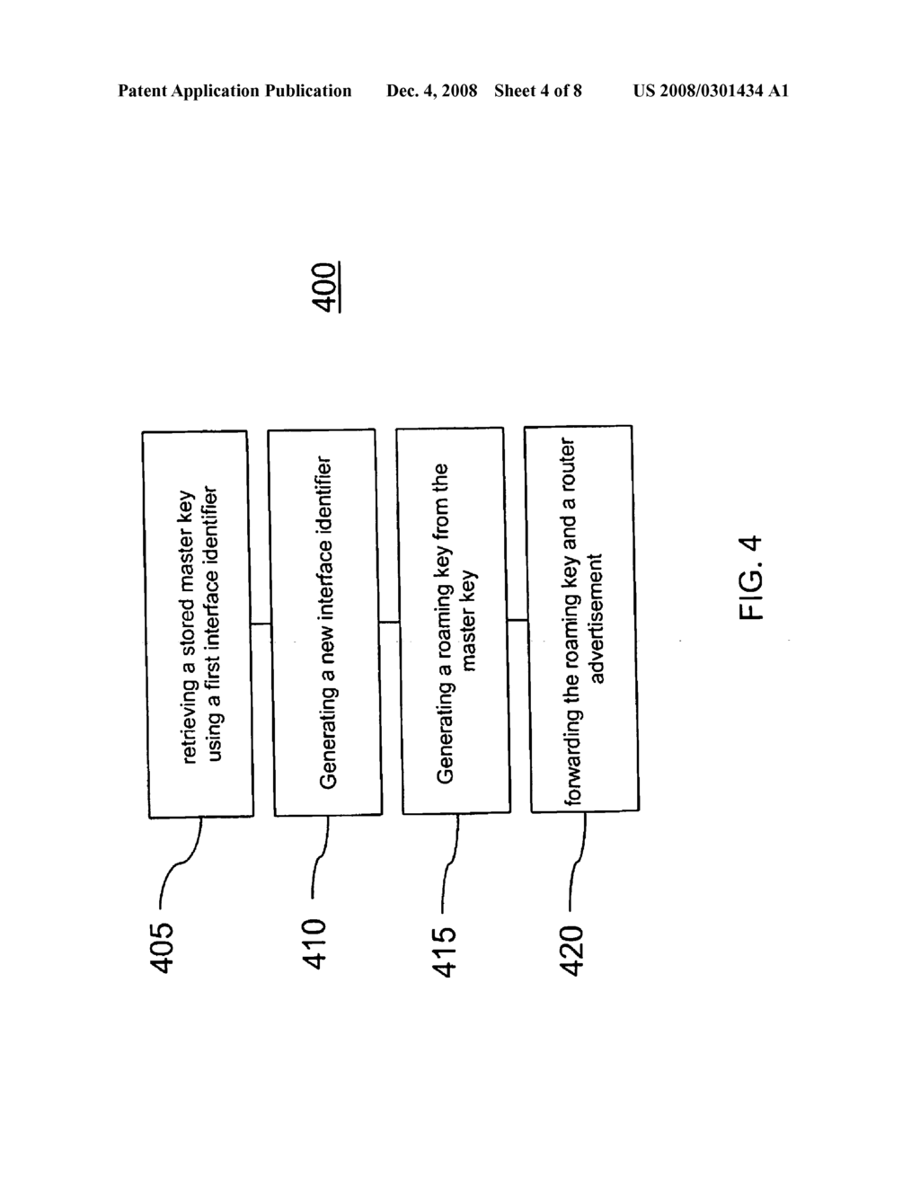 METHOD AND APPARATUS FOR COMBINING INTERNET PROTOCOL AUTHENTICATION AND MOBILITY SIGNALING - diagram, schematic, and image 05