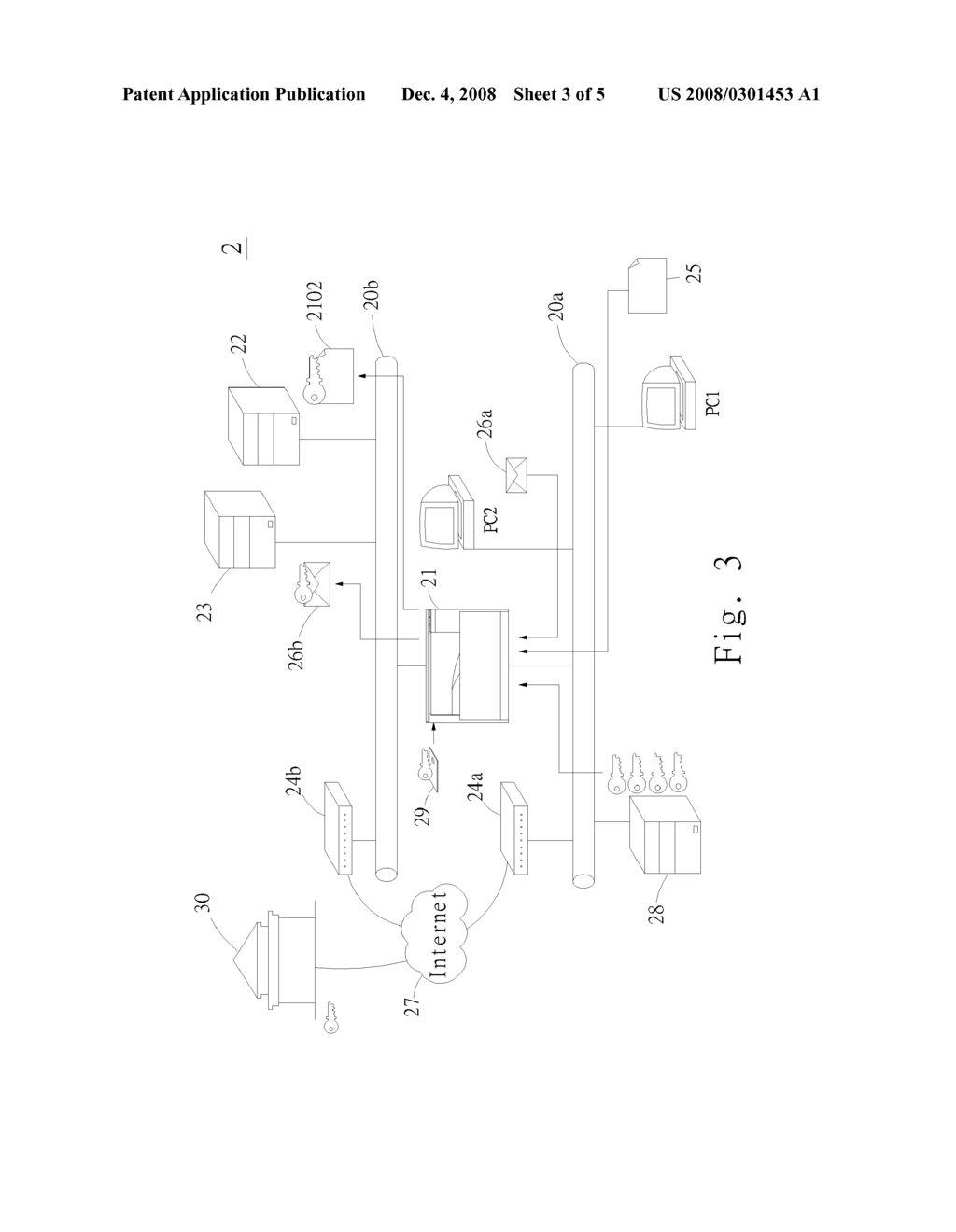 OFFICE MACHINE HAVING IDENTIFICATION UNIT AND DOCUMENT MANAGEMENT SYSTEM INCLUDING SUCH OFFICE MACHINE - diagram, schematic, and image 04