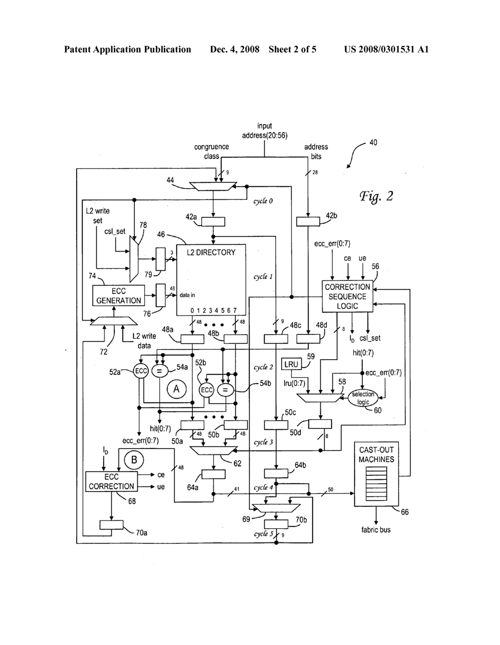 FAULT TOLERANT ENCODING OF DIRECTORY STATES FOR STUCK BITS - diagram, schematic, and image 03