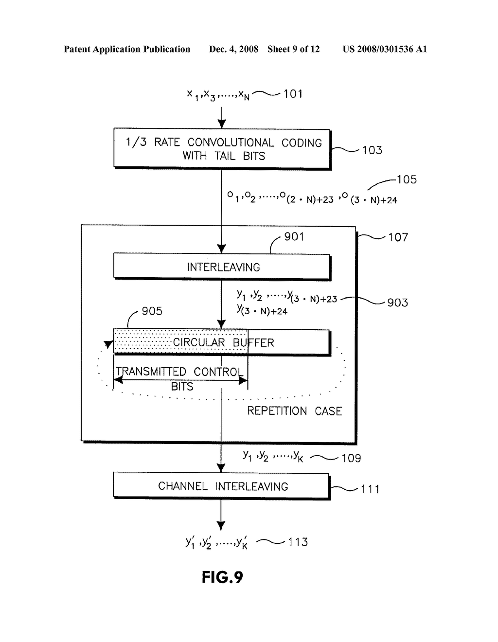 CHANNEL CODING AND RATE MATCHING FOR LTE CONTROL CHANNELS - diagram, schematic, and image 10