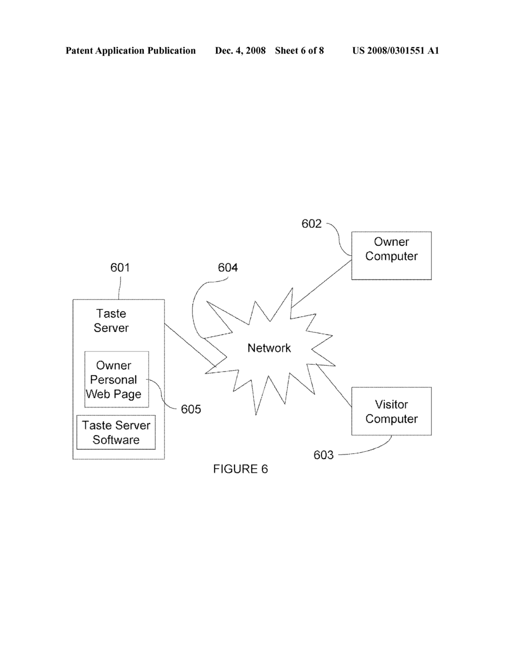 TASTE NETWORK SYSTEM AND METHOD - diagram, schematic, and image 07