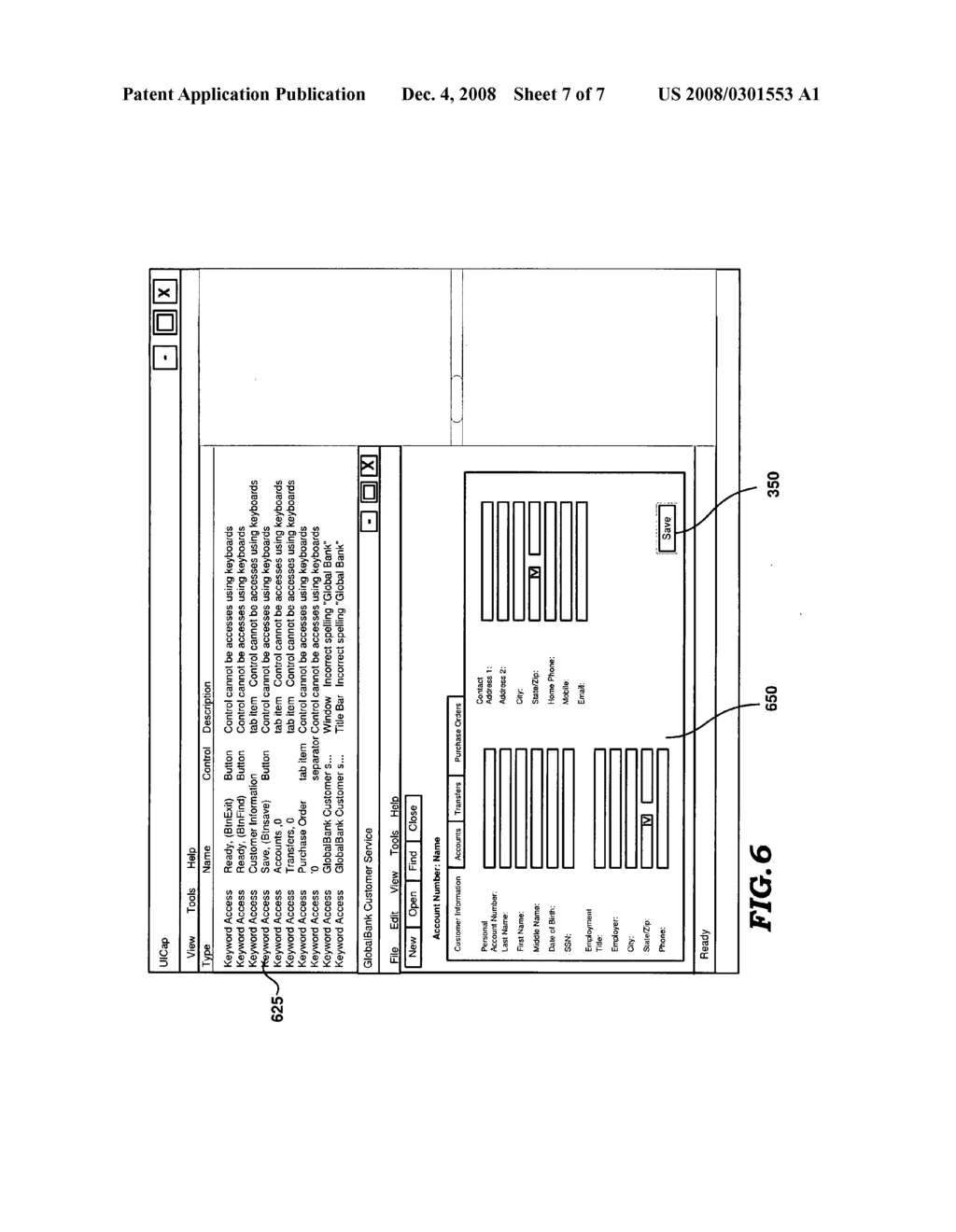 Verifying compliance of user interfaces with desired guidelines - diagram, schematic, and image 08