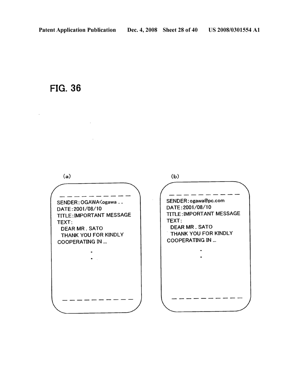 Terminal device having power saving mode and folding mechanism enabling open/close motion of the same - diagram, schematic, and image 29