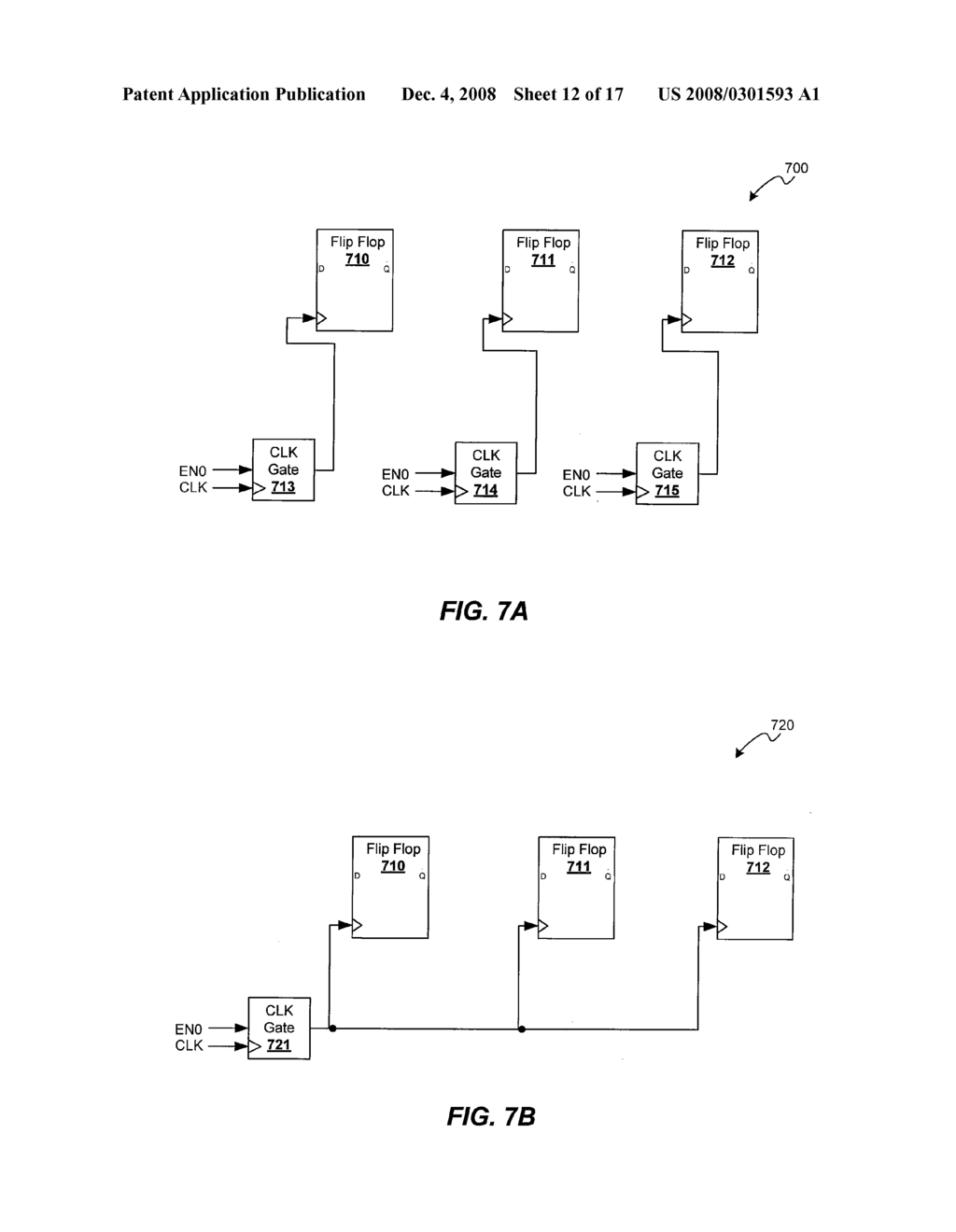 Method For Automatic Clock Gating To Save Power - diagram, schematic, and image 13