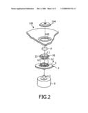 Apparatus for Centering an Information Medium on a Turntable diagram and image