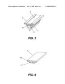 CONNECTING STRUCTURE OF A RESILIENT SUPPORT MEMBER AND A STRIP OF WIPER RUBBER OF A WINDSHIELD WIPER diagram and image