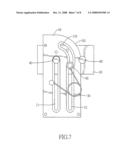 Rotatable slide hinge diagram and image