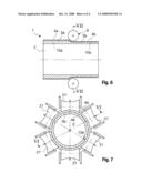 PROCESS FOR MANUFACTURING EXHAUST GAS TREATMENT DEVICE, E.G., EXHAUST GAS CATALYTIC CONVERTERS AND PARTICLE FILTERS diagram and image