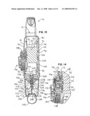 Chalk line apparatus with strategically located chalk fill opening diagram and image