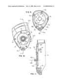 Chalk line apparatus and method of operating a chalk line apparatus diagram and image