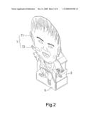 ROCKING HEAD PICTURE DISPLAY DEVICE diagram and image