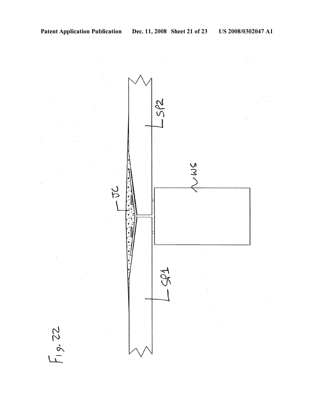 DRYWALL JOINT SYSTEM AND METHOD - diagram, schematic, and image 22