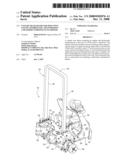 UNITARY REAR FRAME FOR MOUNTING ENGINE, HYDROSTATIC TRANSMISSION, AND OTHER COMPONENTS TO MOWER diagram and image