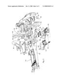 UNITARY REAR FRAME FOR MOUNTING ENGINE, HYDROSTATIC TRANSMISSION, AND OTHER COMPONENTS TO MOWER diagram and image