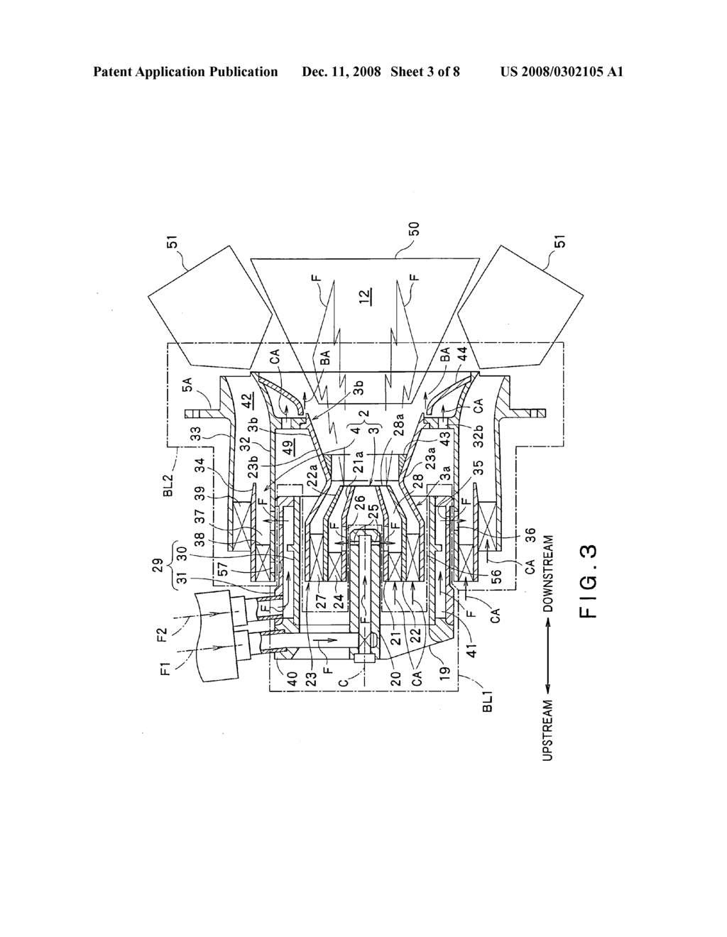 Combustor of a gas turbine engine - diagram, schematic, and image 04