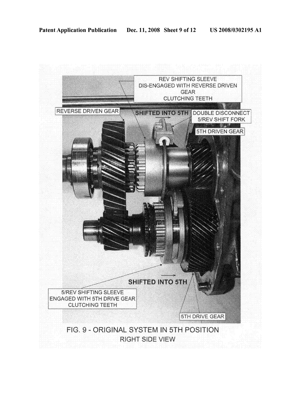 Reverse shift jump out of gear fix for model T45, 5 speed manual automotive transmission - diagram, schematic, and image 10