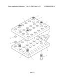 JIG FOR SURFACE-TREATMENT OF THREAD PORTION OF NUT diagram and image