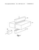 BLOCK SPLITTER ASSEMBLY AND METHOD OF PRODUCING WALL BLOCKS diagram and image