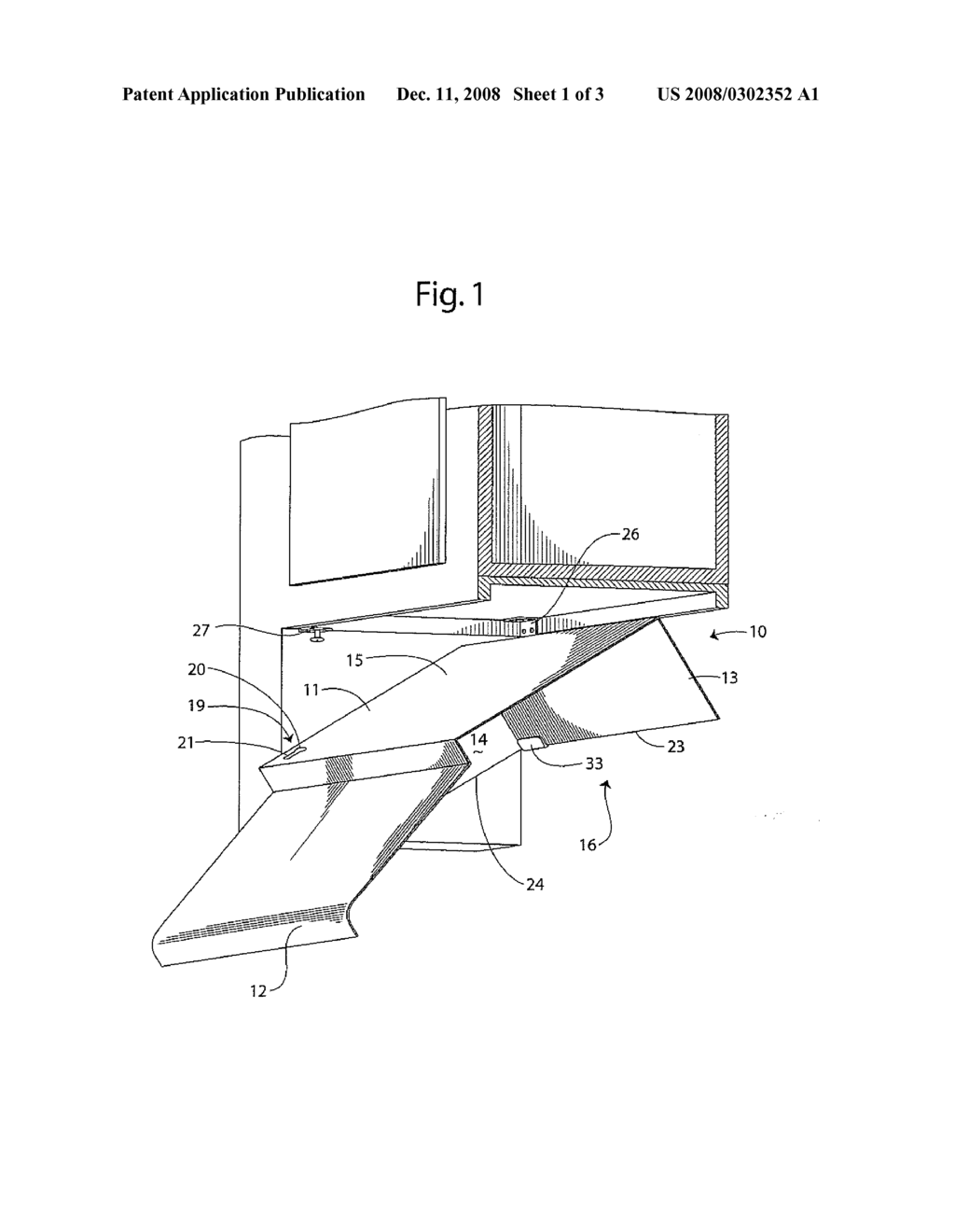 Exhaust Hood and Method of Mounting Same - diagram, schematic, and image 02