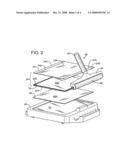 METHOD AND APPARATUS FOR HOLDING ADHESIVE COATED ROLLER CLEANING SUBSTRATES diagram and image