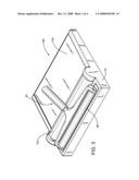 METHOD AND APPARATUS FOR HOLDING ADHESIVE COATED ROLLER CLEANING SUBSTRATES diagram and image