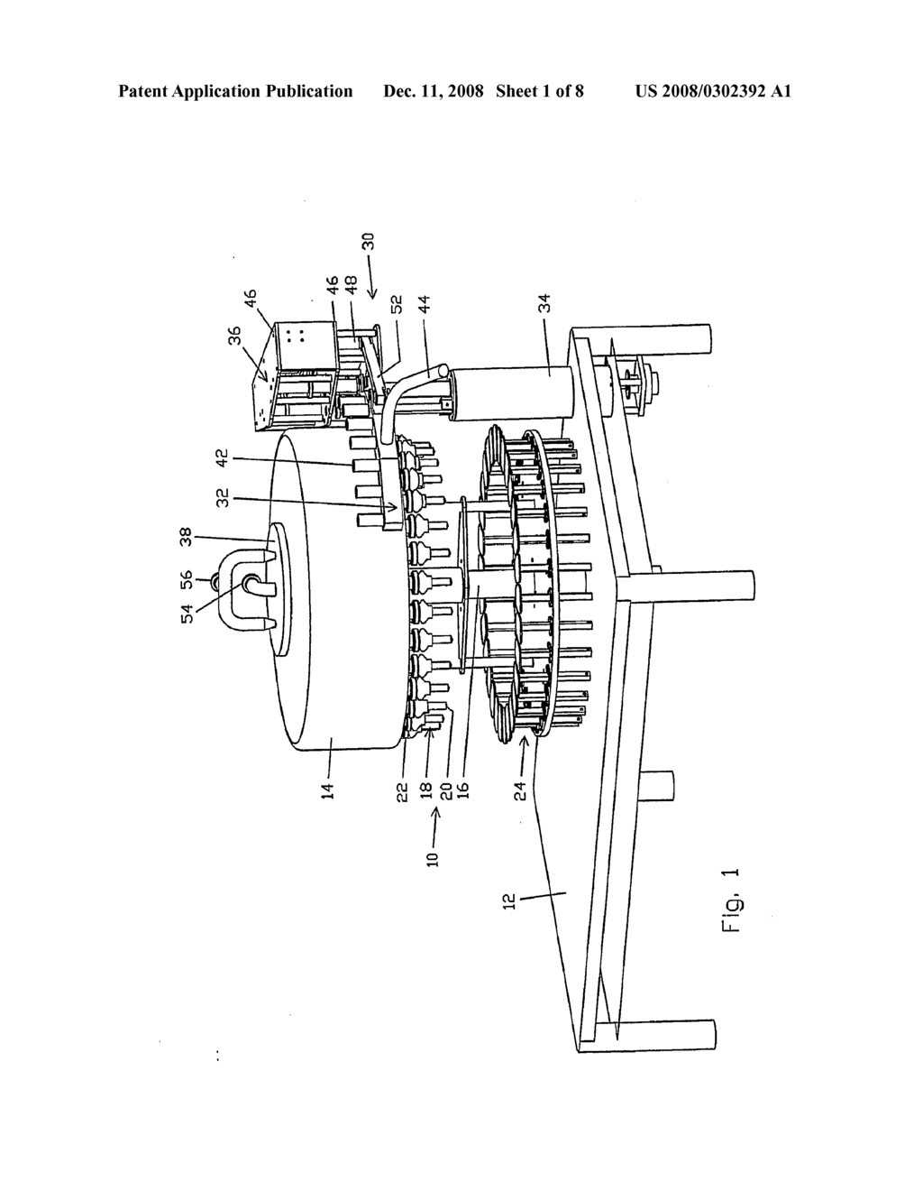 Method and Apparatus for Automated Cleaning of Bottling Equipment - diagram, schematic, and image 02