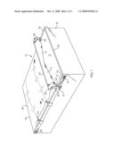 Dust-proof end closure for contractible canopy diagram and image