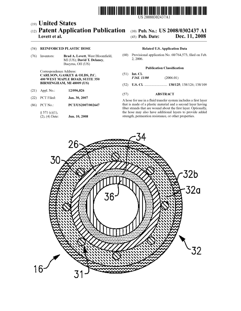 Reinforced Plastic Hose - diagram, schematic, and image 01