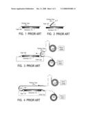 METHOD AND APPARATUS FOR USING TAPES TO REMOVE MATERIALS FROM SUBSTRATE SURFACES diagram and image