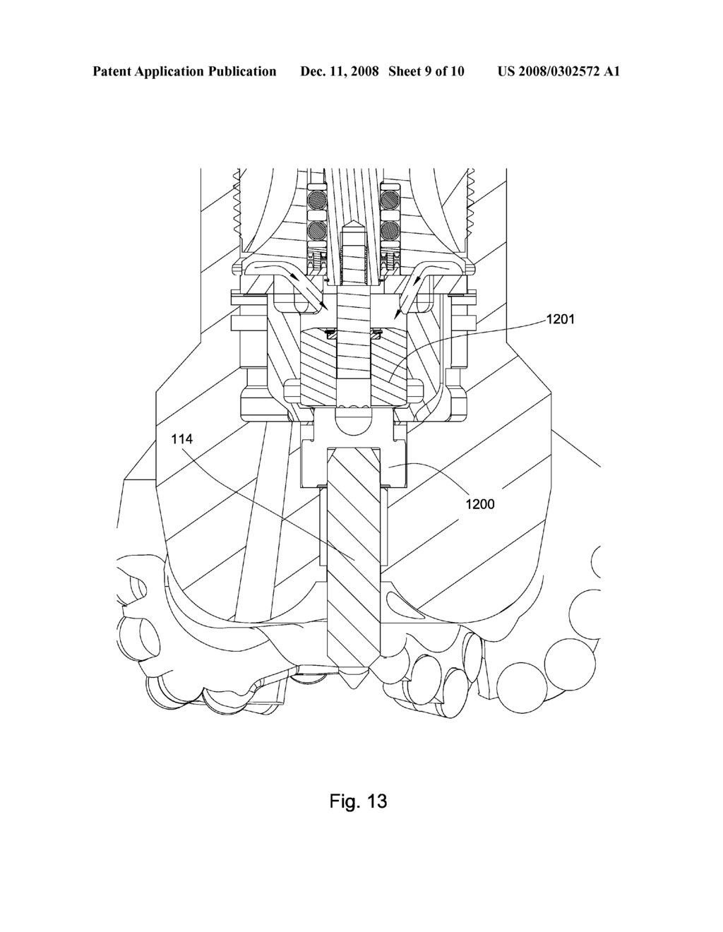 Drill Bit Porting System - diagram, schematic, and image 10