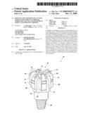 DRILLING TOOL FOR REDUCING CUTTER DAMAGE WHEN DRILLING THROUGH FORMATION CHANGES, AND METHODS OF DESIGN AND OPERATION THEREOF diagram and image