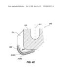 DRILLING TOOL FOR REDUCING CUTTER DAMAGE WHEN DRILLING THROUGH FORMATION CHANGES, AND METHODS OF DESIGN AND OPERATION THEREOF diagram and image