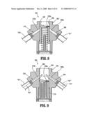 BOTTOM FILLABLE BOTTLES AND SYSTEMS FOR CHARGING THE SAME diagram and image