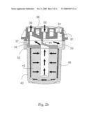 Liquid filtration device diagram and image