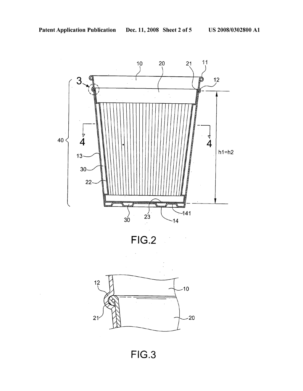 Plastic portable heat insulation cup - diagram, schematic, and image 03