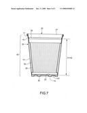 Plastic portable heat insulation cup diagram and image