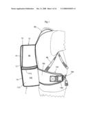 Backpack and Waist Bag Carrying System diagram and image
