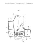 Backpack and Waist Bag Carrying System diagram and image