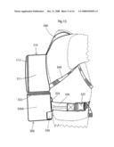 Backpack and Waist Bag Carrying System diagram and image