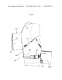 Backpack and Waist Bag Carrying System diagram and image