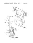 Tool Holder with Guide Plate for Mounting Tools having Spring Clips diagram and image