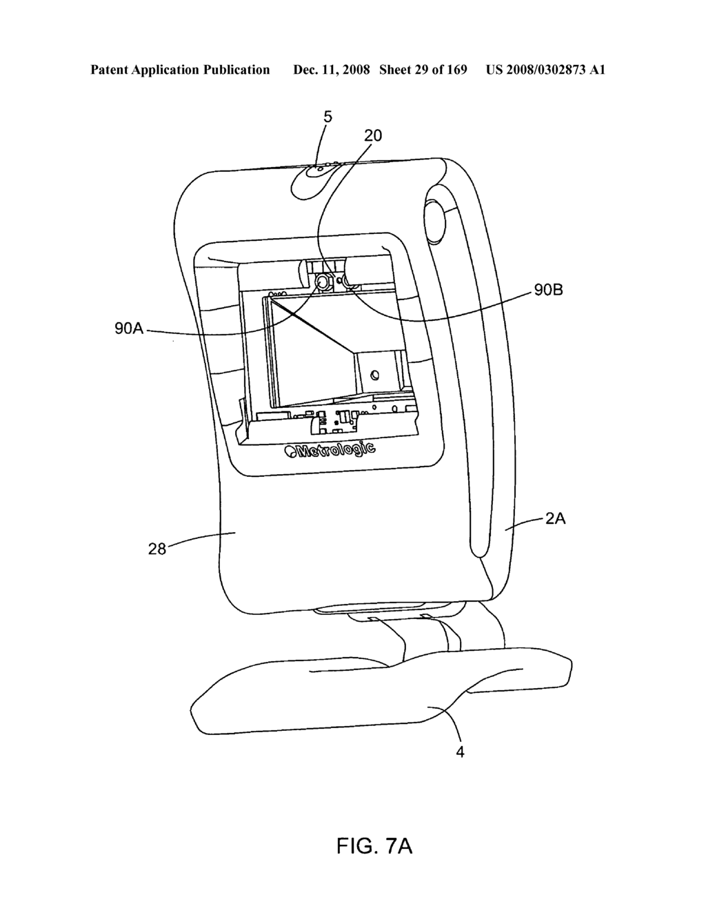 Digital image capture and processing system supporting automatic communication interface testing/detection and system configuration parameter (SCP) programming - diagram, schematic, and image 31