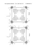 Stereo speaker stand diagram and image